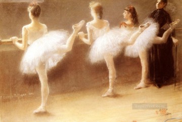 ダンスバレエ Painting - バレエダンサー キャリア・ベルーズ・ピエールにて